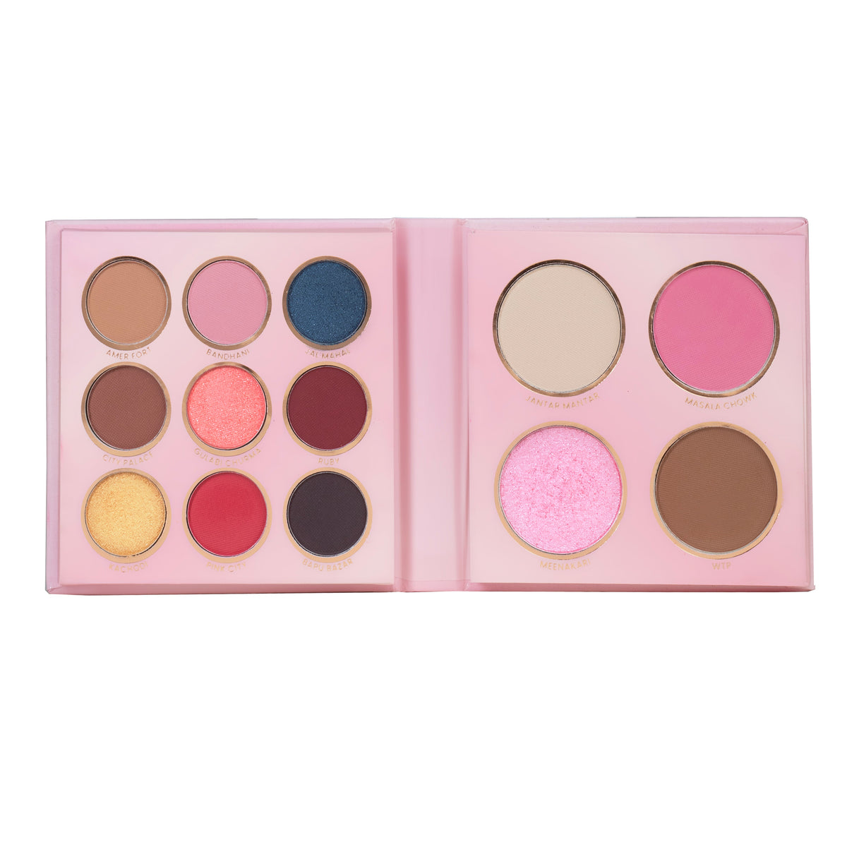 MARS The City Paradise Makeup Kit | Highly Pigmented and Blendable | 9 Eyeshadow Palette with 1 Highlighter, Blusher, Bronzer