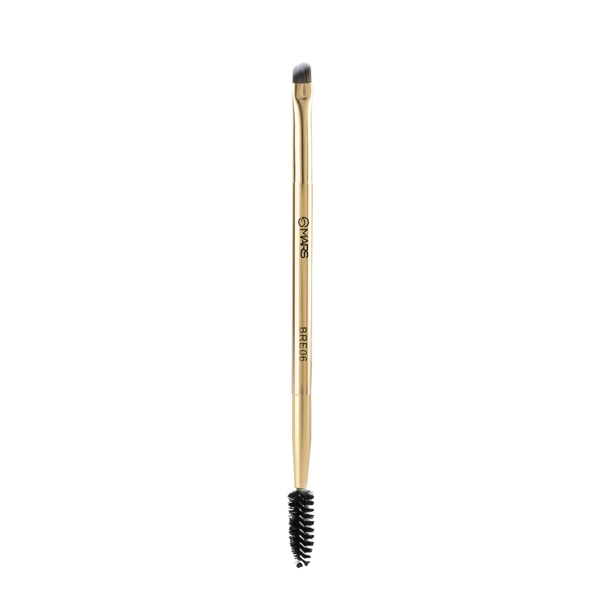 MARS Artist's Arsenal Professional Angled Brush With Spoolie | Feather Soft Touch | Multi-Purpose Brush For Eyes | Precise Sy