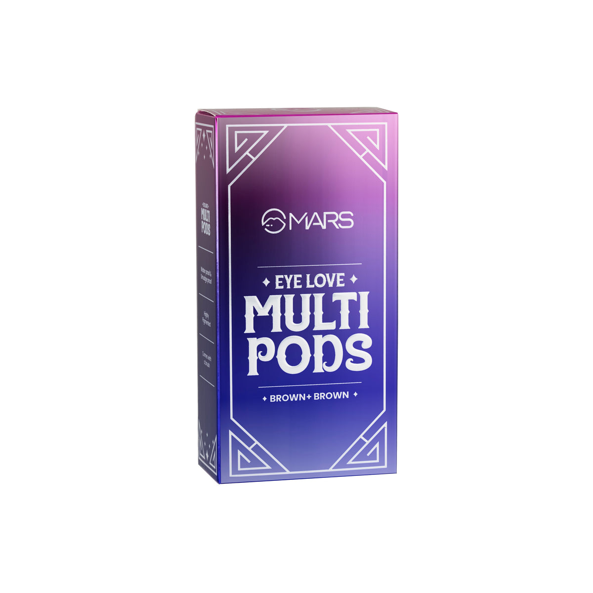 MARS Eyelove Multi Pods Gel Eyeliner & Eyebrow Powder With Dual Ended Brush | Smudge Proof & Water Proof | Long Lasting | Ric