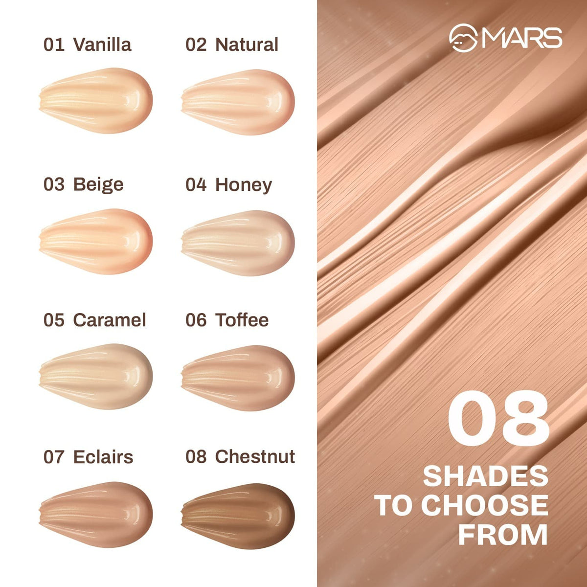 MARS God's Glow Illuminator Highlighter (30ml) (04-HONEY) | Hyaluronic Acid, Green Tea & Rosemary Extract | Sheer Coverage | 