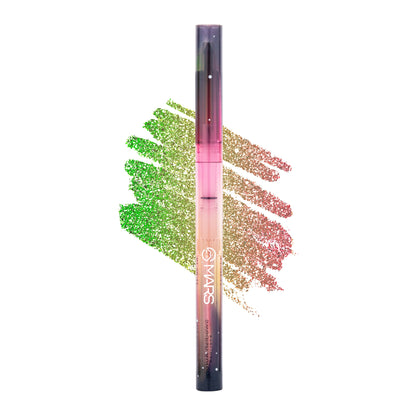 MARS Northern Lights In A Pen Retractable Eyeliner (0.35gm) (01-SWEDISH AURORA) | Duo-Chrome Shimmer Effect | Long-Lasting | 