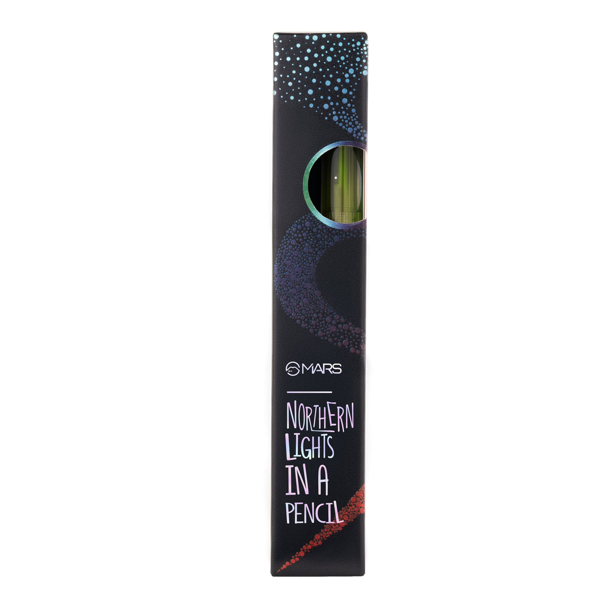MARS Northern Lights In A Pen Retractable Eyeliner (0.35gm) (03-TUNDRA TEAL) | Duo-Chrome Shimmer Effect | Long-Lasting | Wat
