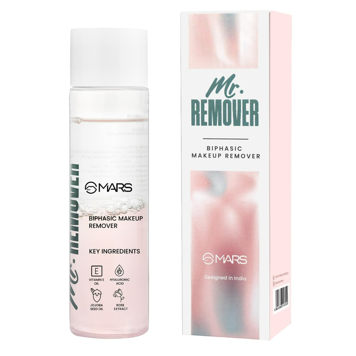 MARS Mr. Remover Micellar Water | Easily Removes Waterproof Makeup | Hydrates & Unclogs Pores | Double Cleanse in One Step | 