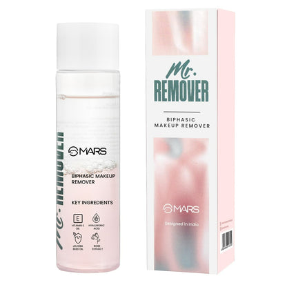 MARS Mr. Remover Micellar Water | Easily Removes Waterproof Makeup | Hydrates & Unclogs Pores | Double Cleanse in One Step | 