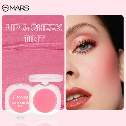 MARS Lip & Cheek Tint for Bold Pop Color (2.8 gm) (01-Dusty Rose - Trust Your Heart) | Demi Matte Finish | Dual Function | Bu