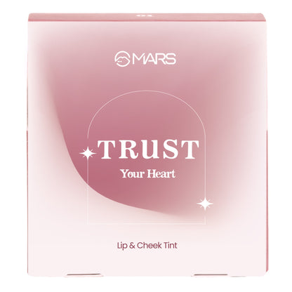 MARS Lip & Cheek Tint for Bold Pop Color (2.8 gm) (01-Dusty Rose - Trust Your Heart) | Demi Matte Finish | Dual Function | Bu