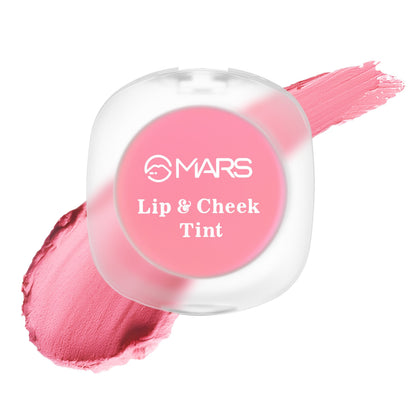 MARS Lip & Cheek Tint for Bold Pop Color (2.8 gm) (05-Pastel Pink - Manifest Your Dreams) | Demi Matte Finish | Dual Function