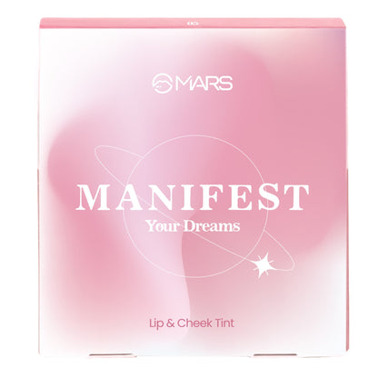 MARS Lip & Cheek Tint for Bold Pop Color (2.8 gm) (05-Pastel Pink - Manifest Your Dreams) | Demi Matte Finish | Dual Function