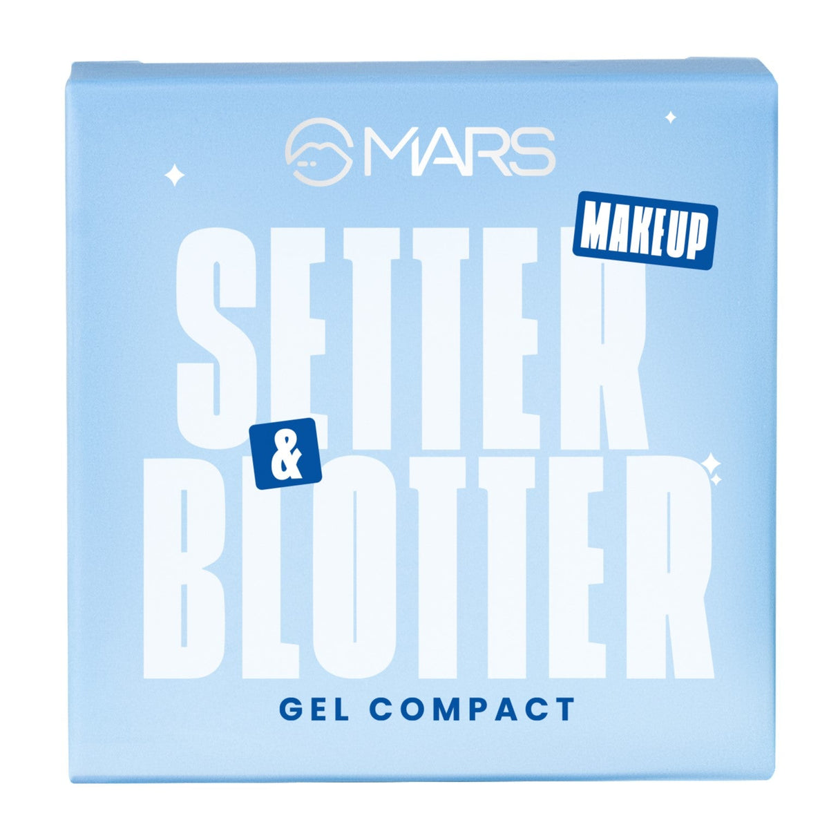 MARS Setter and Blotter Gel Compact for Poreless Effect ( 5gm) with Applicator | Oil Control | Mattifying Formula | Long-Last