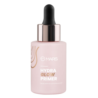 MARS Hydra Glow Primer for Face Makeup (30ml) | Nourishes Skin with Hyaluronic Acid, Argan oil, Aloevera Extract & Chamomile 