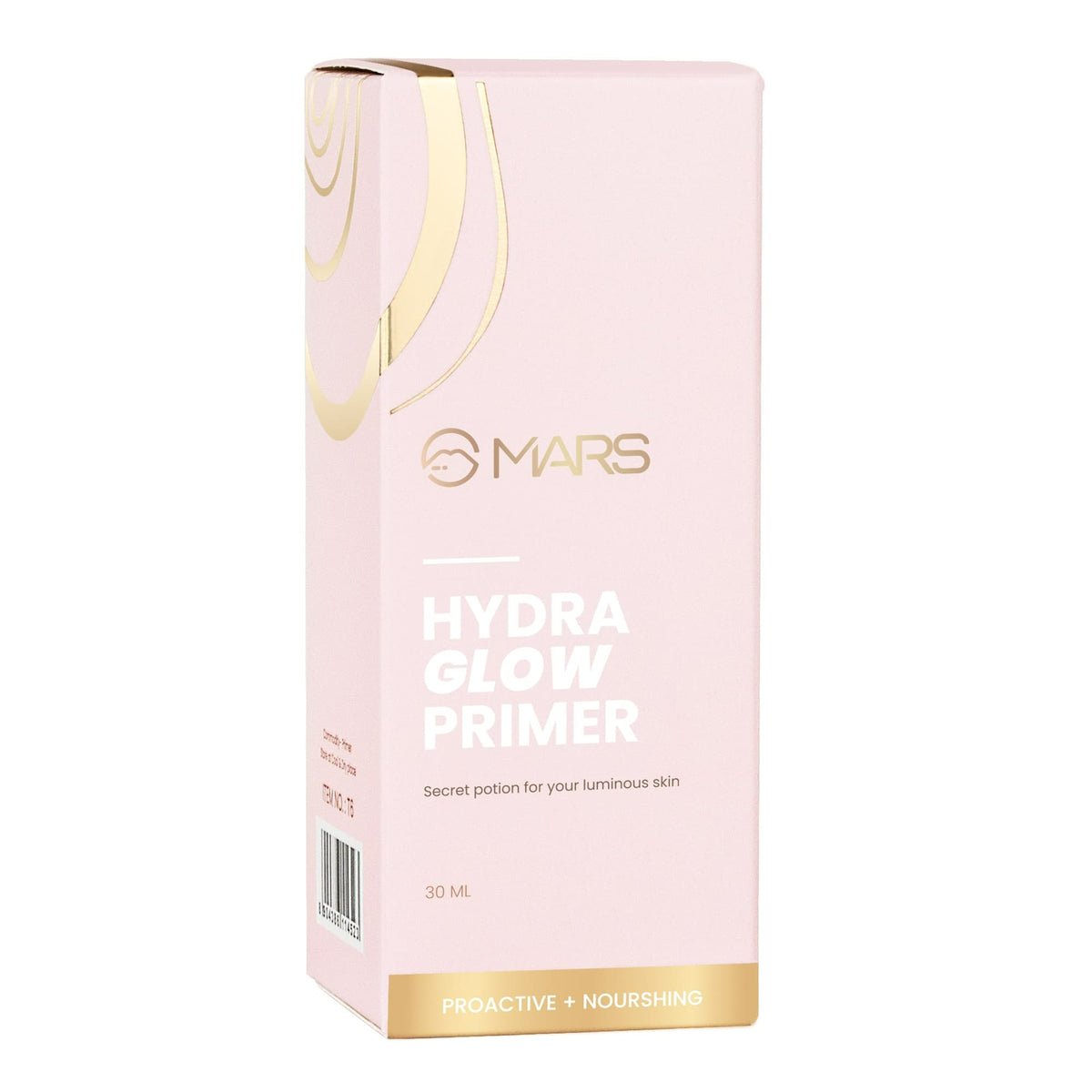 MARS Hydra Glow Primer for Face Makeup (30ml) | Nourishes Skin with Hyaluronic Acid, Argan oil, Aloevera Extract & Chamomile 