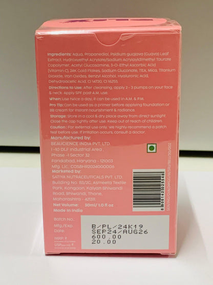 PLIX Guava 24kt gold serum 30ml