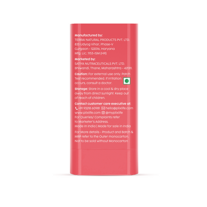 PLIX - THE PLANT FIX Watermelon Invisible Sunscreen Stick With Spf 50 Pa +++, Uva & Uvb Shield, No White Cast, Water Resistan