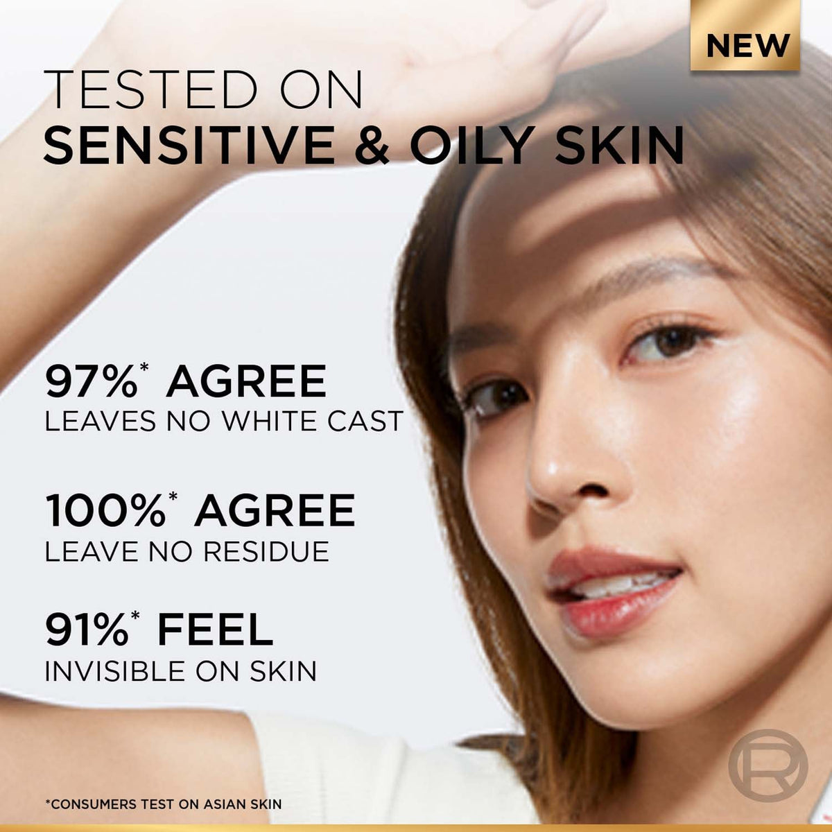 Lâ€™Oreal Paris Uv Defender Invisible Resist Daily Sunscreen SPF50+ PA++++ Lightweight, 50 ml