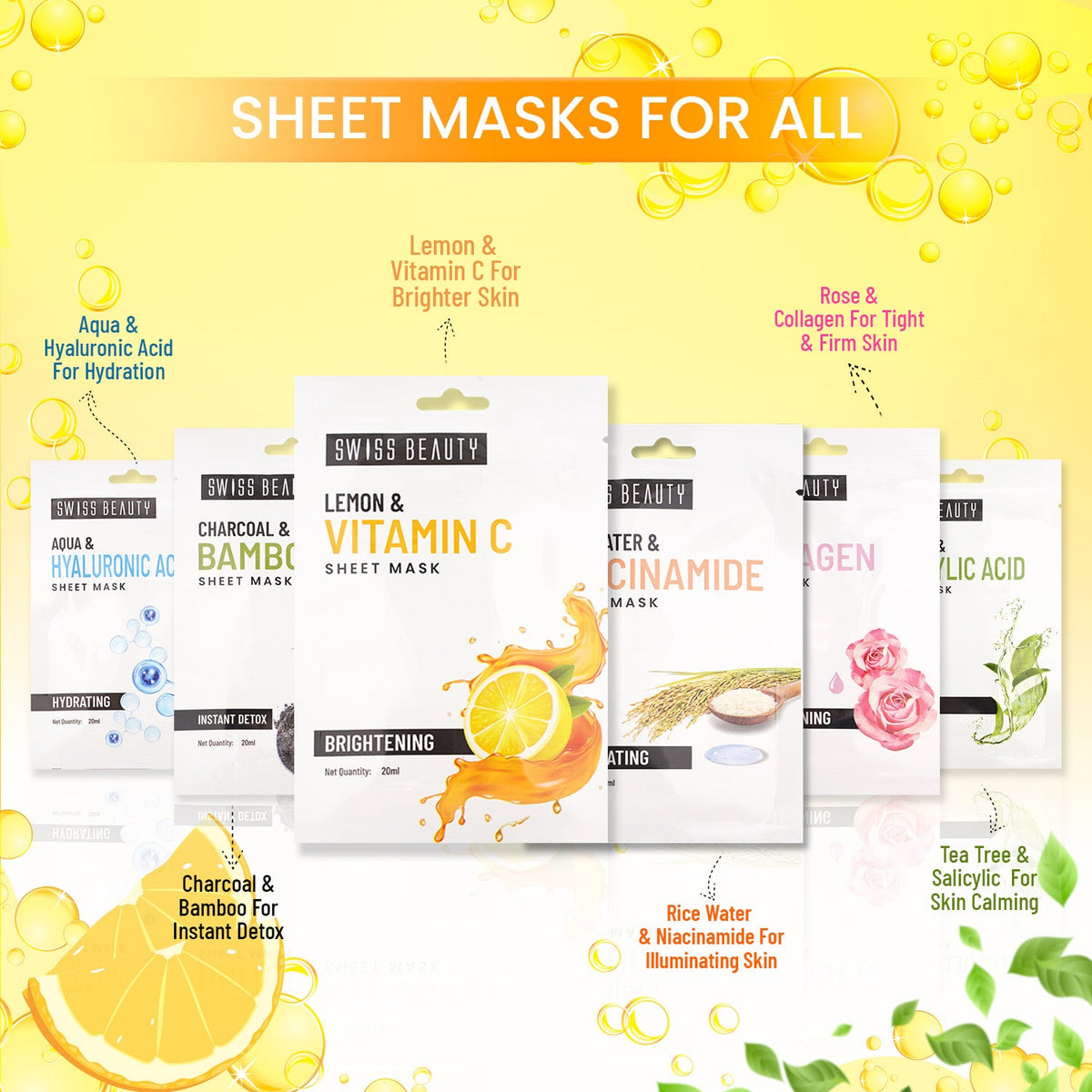 Lemon & Vitamin C Sheet Mask