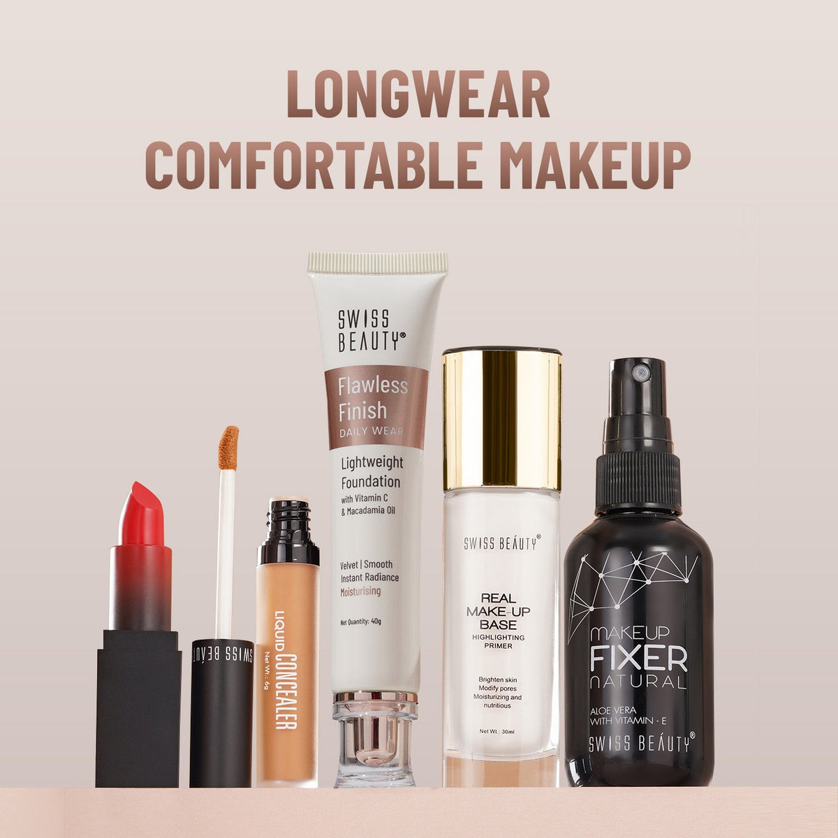 Daily wear lightweight foundation