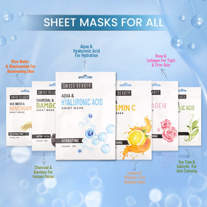 Aqua & Hyaluronic Acid Sheet Mask 