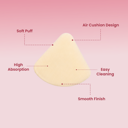 JAQULINE USA Air Cushion Puff pk of 2
