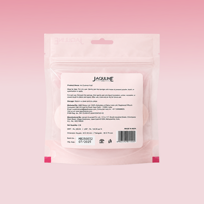 JAQULINE USA Air Cushion Puff pk of 2