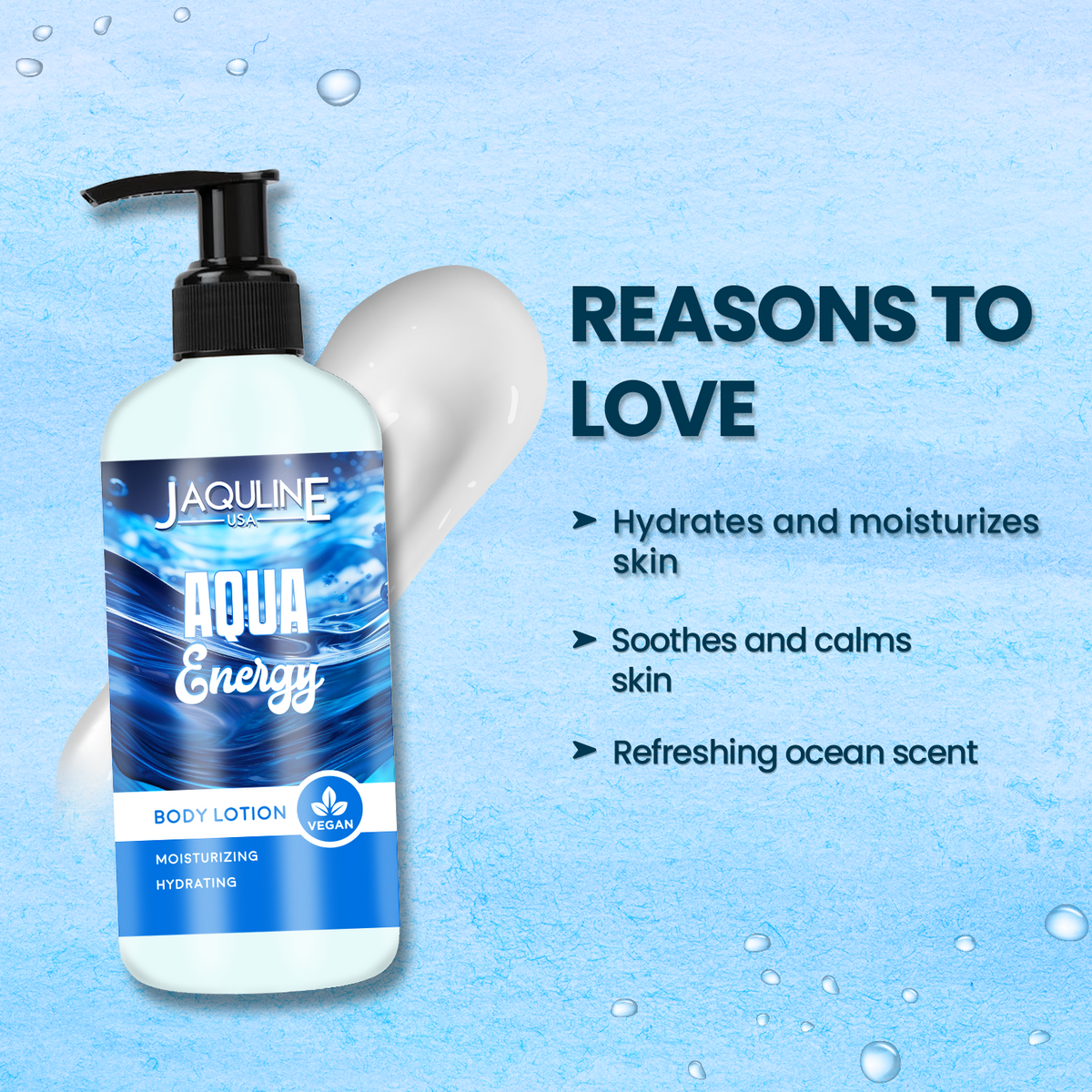Jaquline USA Aqua Energy Body Lotion 250 ml