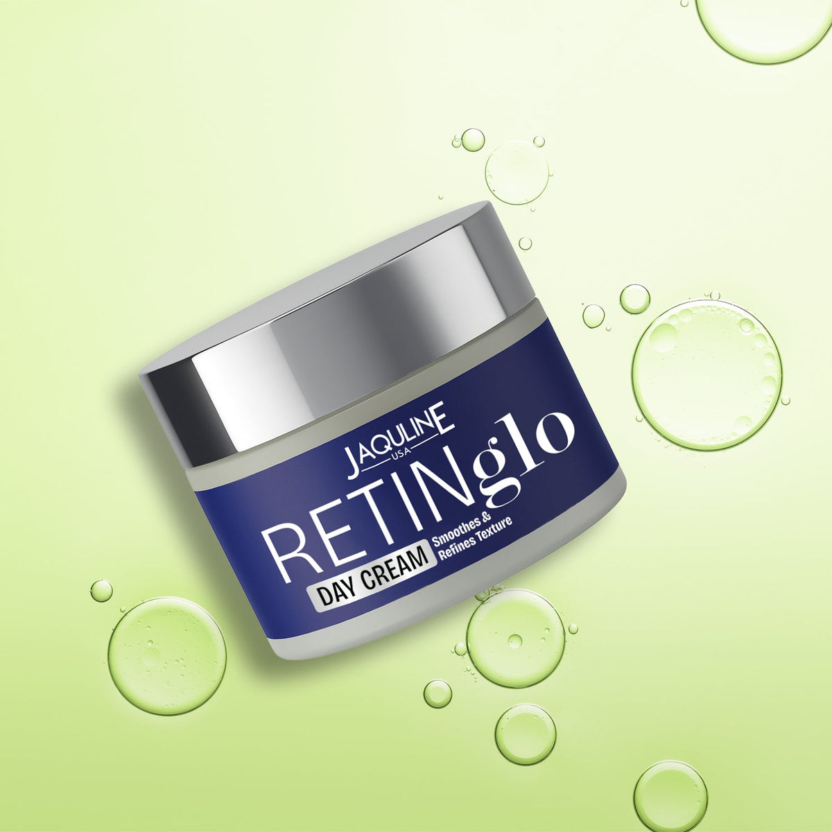 Jaquline USA Retin glo Day Cream Brightening Moisturizer with Glycolic Acid & Vitamin E (50 g)