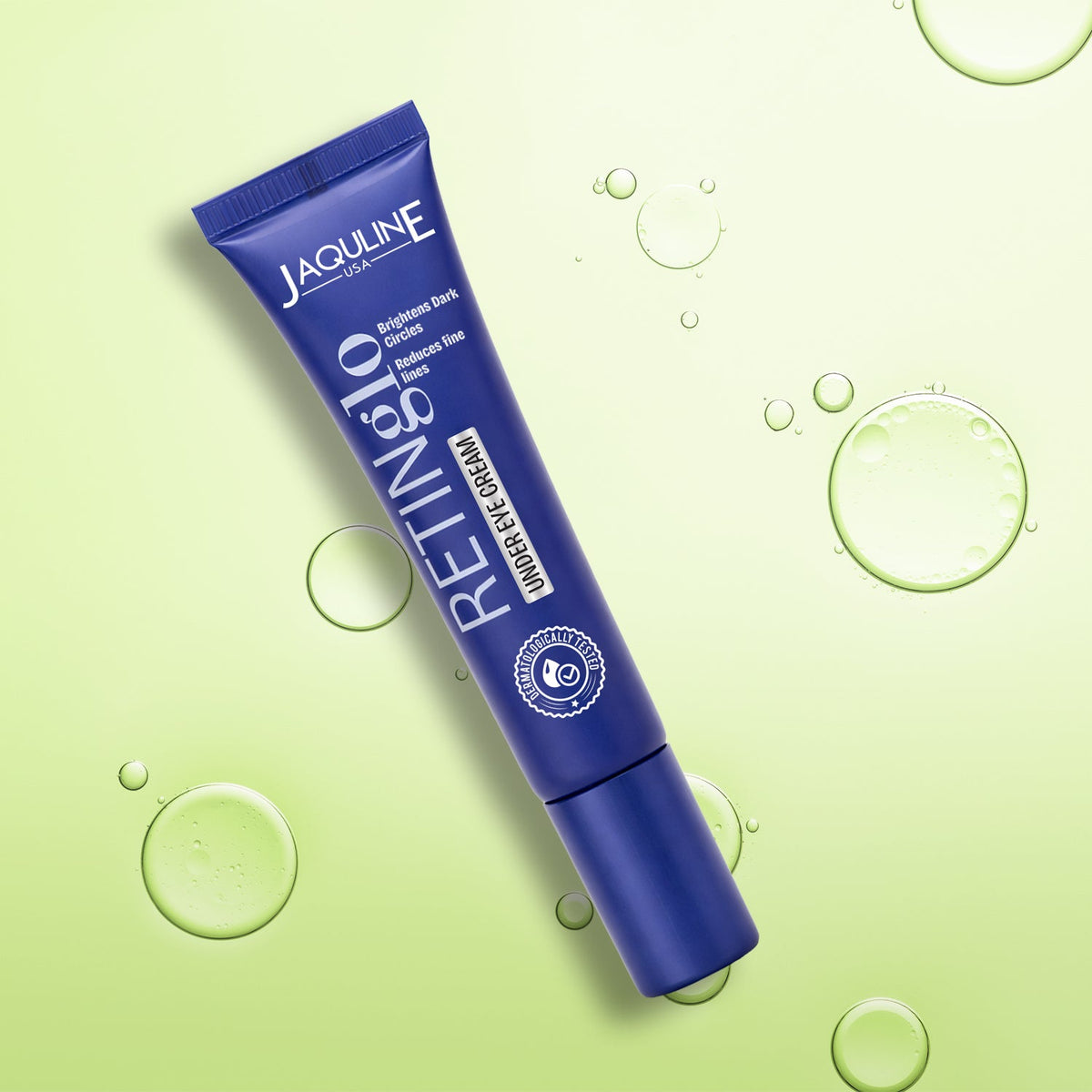 Jaquline USA Retin glo Under Eye Cream with Retinol & Vitamin E Dark Circles Fine Lines (15 ml)