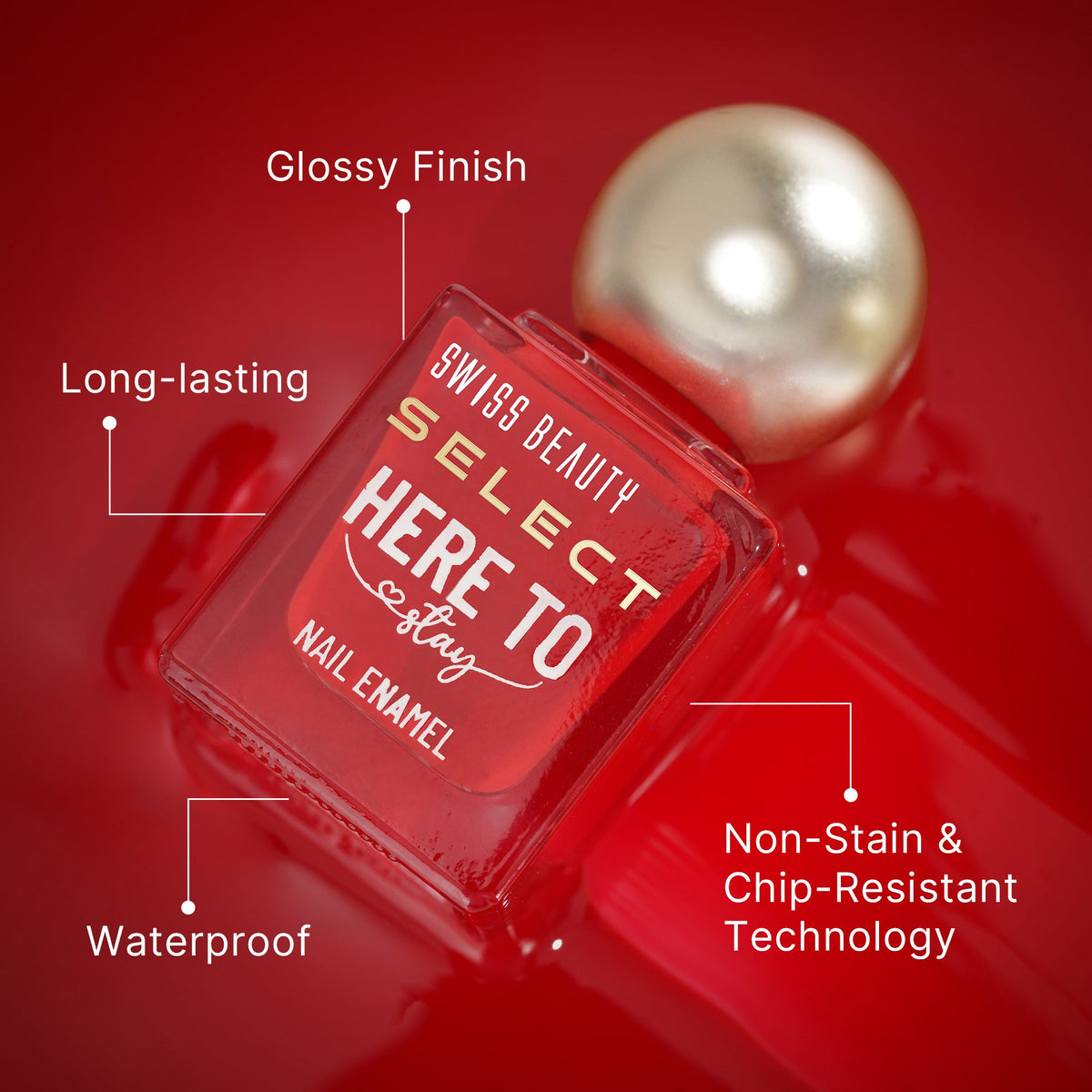 Select Here to Stay Nail Enamel
