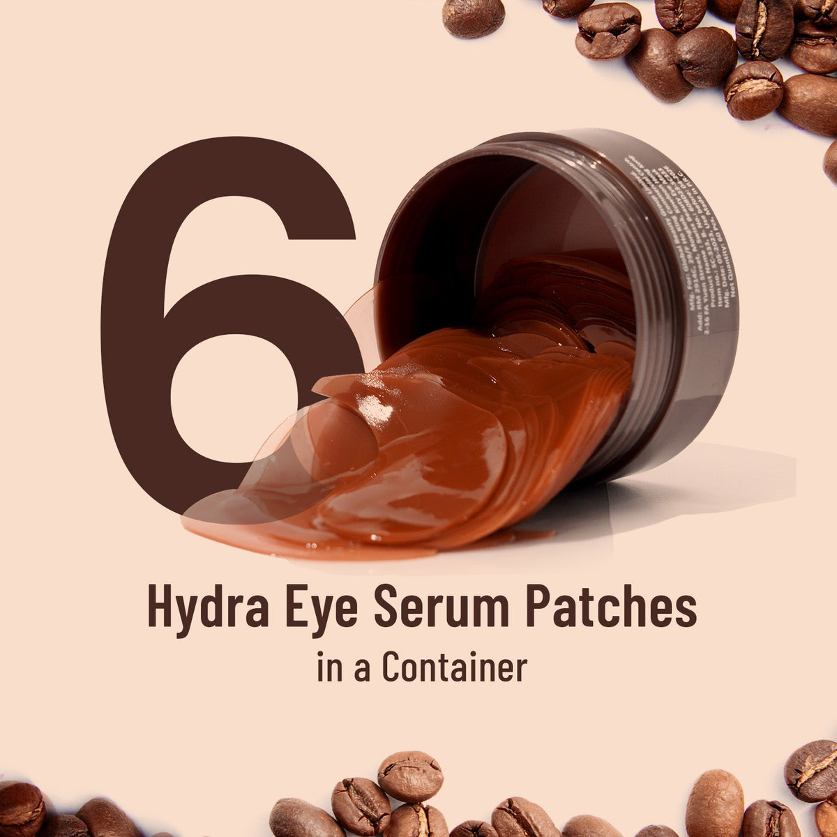 Hydra Eye Serum Patch with Coffee