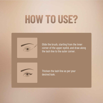 Quick dry liquid Eyeliner