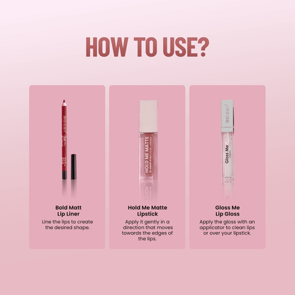 Matte Gloss Lip Kit