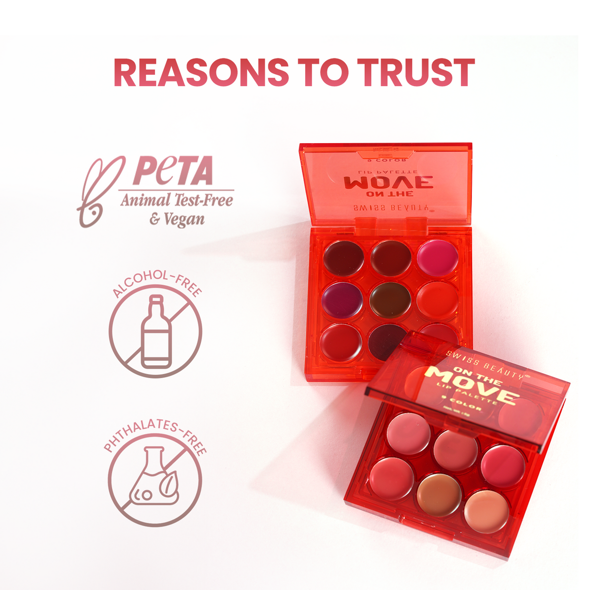 On The Move Lip Palette