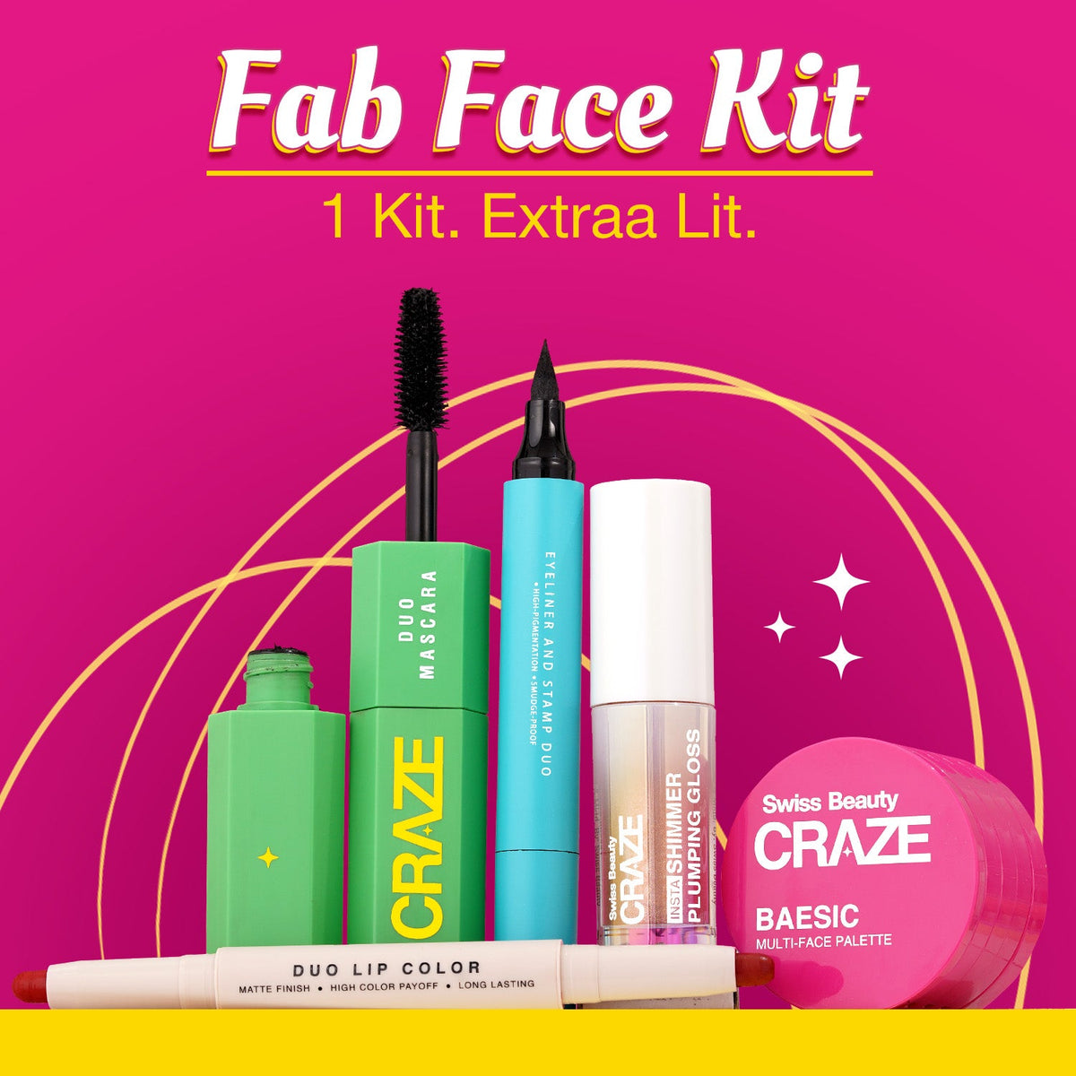 CRAZE Fab Face Kit