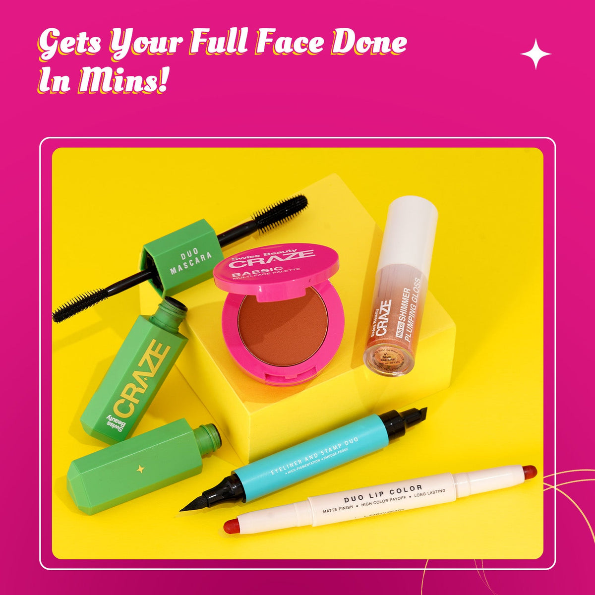 CRAZE Fab Face Kit