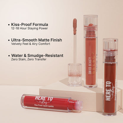 Select Here To Stay Liquid Lipstick
