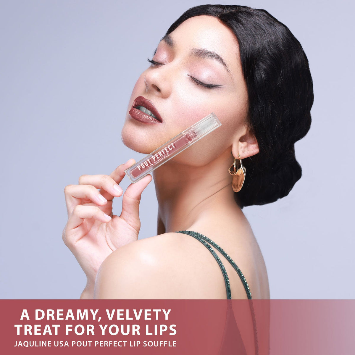 Jaquline USA Pout Perfect Lip Souffle, long lasting Liquid Lipstick, Matte Finish & Smooth Texture, Transfer Proof & Enriched
