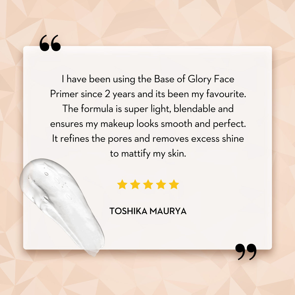 Base Of Glory Pore Minimizing Primer