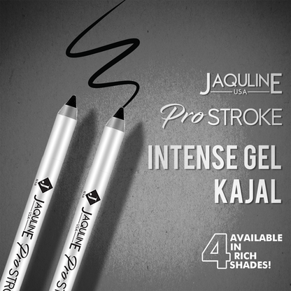 Jaquline USA Pro Stroke Intense Gel Kajal and Sharpener 1.2 g