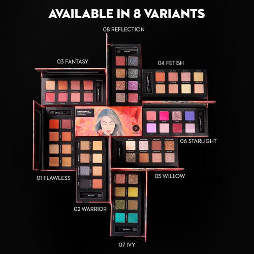 Blend The Rules Eyeshadow Palette 07 Ivy (Enchanting Emeralds)
