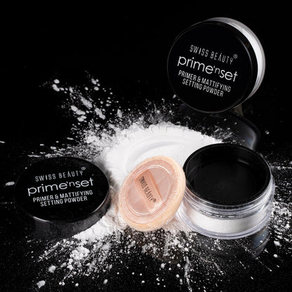 Primer & Mattifying Setting Powder