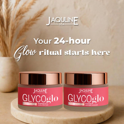 Jaquline USA Glyco Glo Day Cream 50g | Hydrating & Brightening with Glycolic Acid