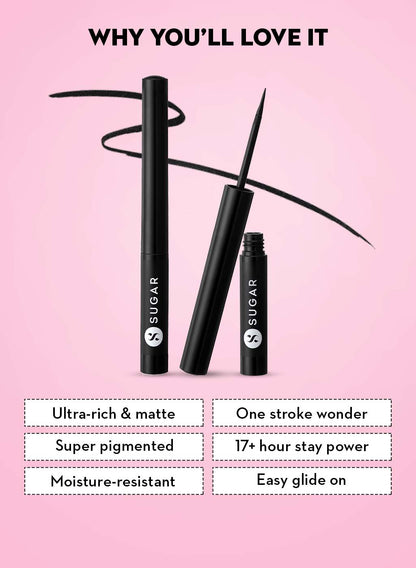 Eye Warned You So! Double Matte Eyeliner