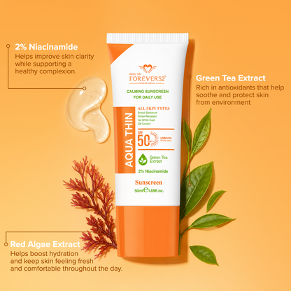 Aqua Thin Calming Sunscreen