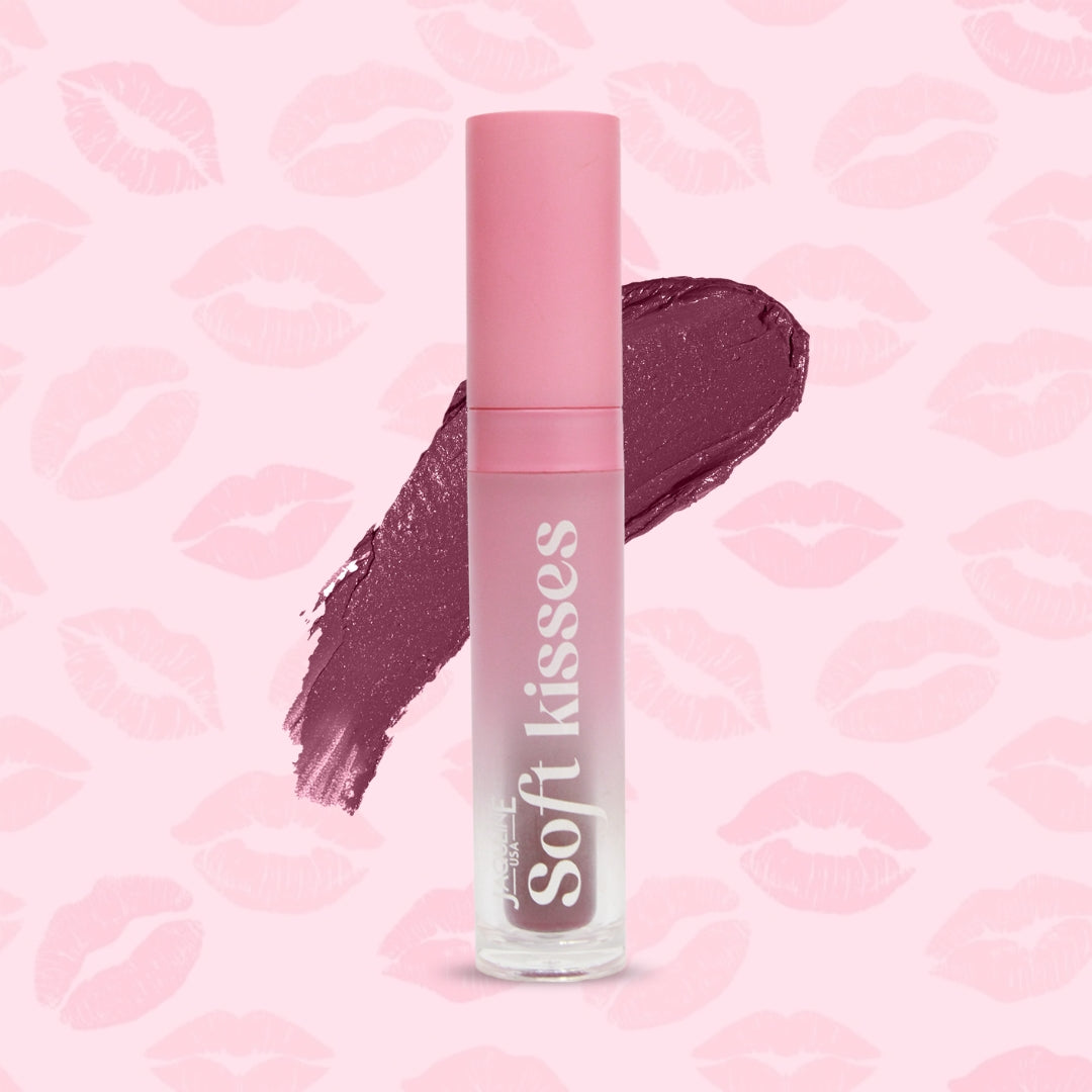 Jaquline USA Soft Kisses Liquid Lipstick long lasting, Matte Finish & Silky-Smooth Texture, Enriched with Hyaluronic Acid & V