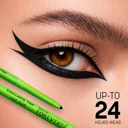 Amazonic Black Kajal Pencil, Pack of 2