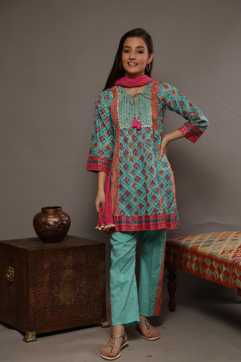 Komal's Girls 3PC Suit