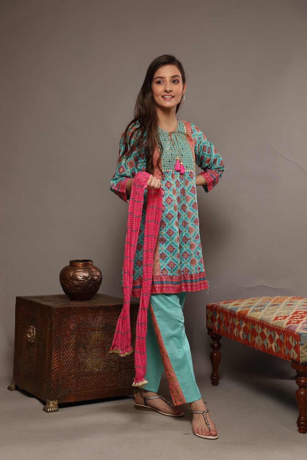Komal's Girls 3PC Suit