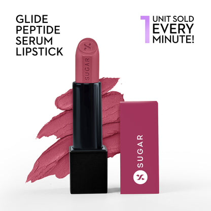 SUGAR Glide Peptide Serum Lipstick in 05 Parisian Pink#Color_05 Parisian Pink