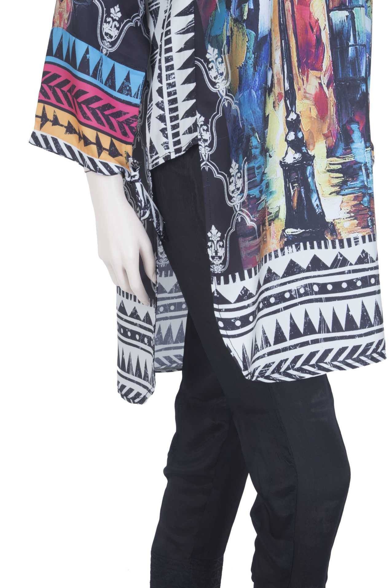 Komal's Women's Satin Kurti