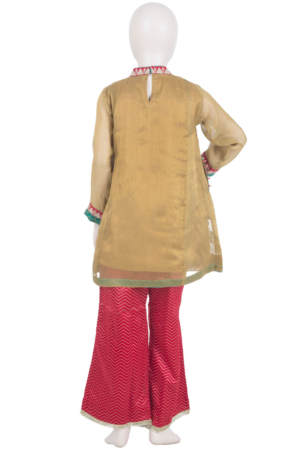 Komal's Girls Formal Embroidered 3PC Suit