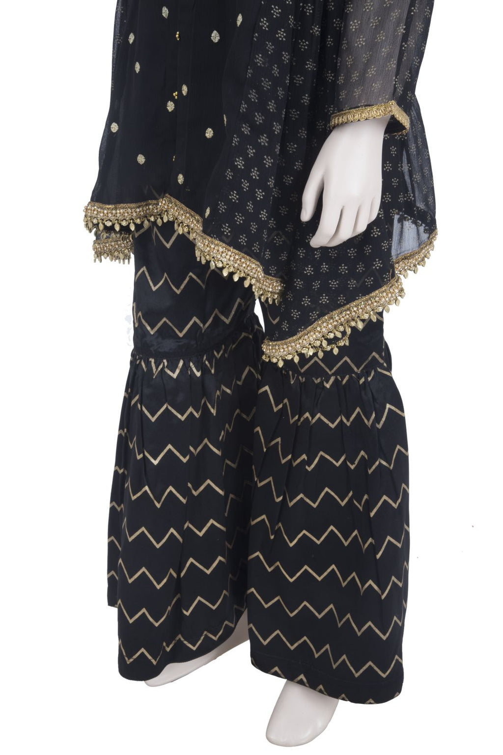 Komal's Girls Formal Embroidered 3PC Suit